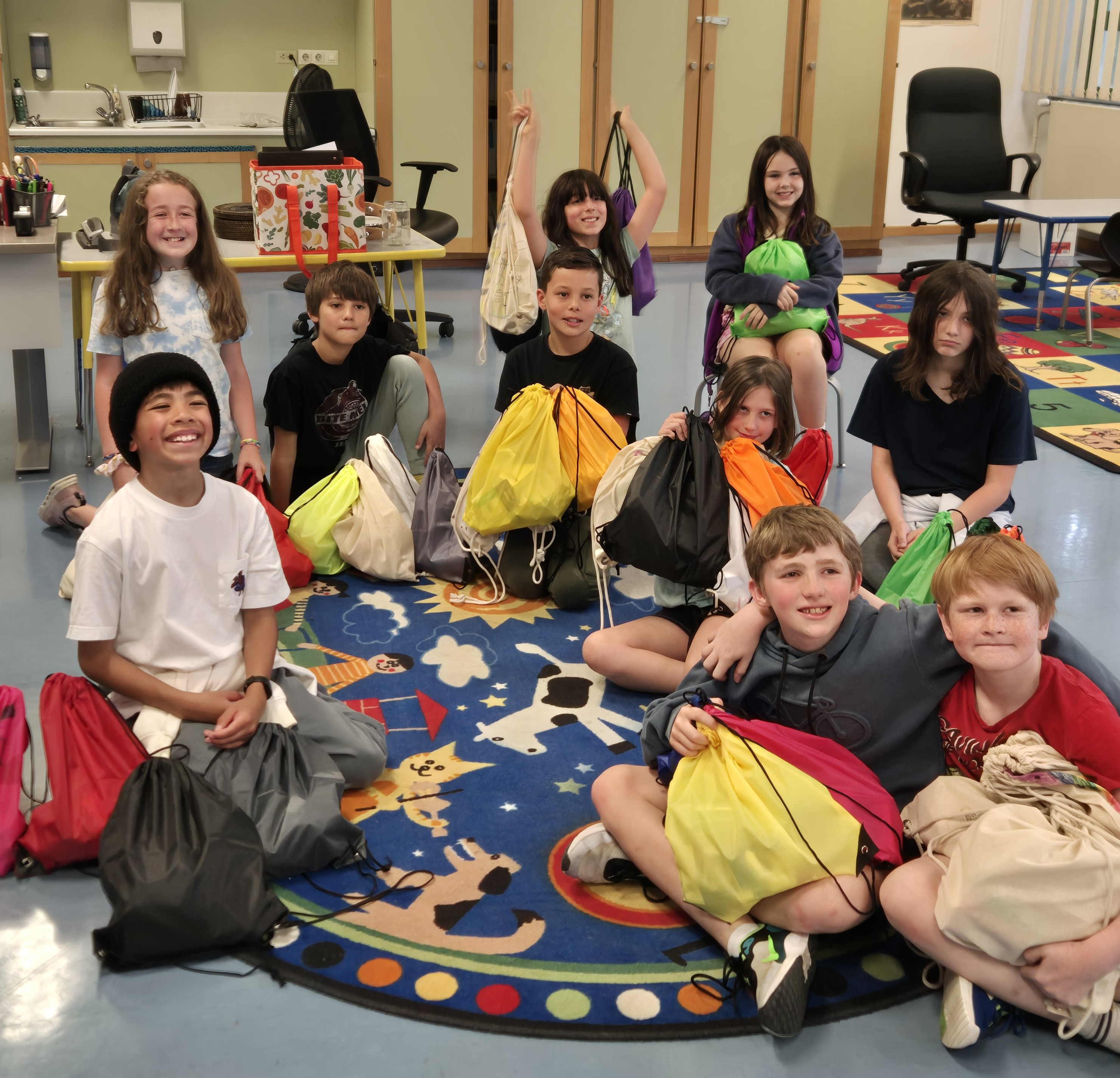 picture of community club students